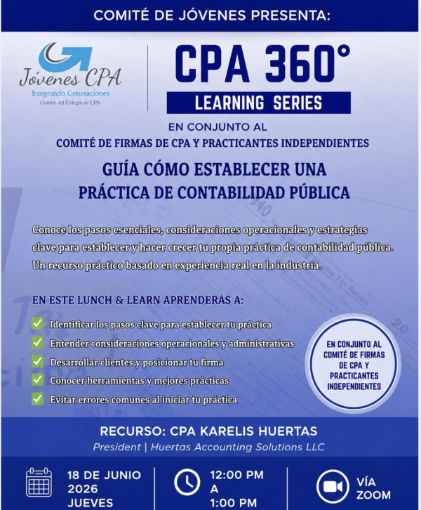 CPA 360 Guía cómo establecer una Práctica de Contabilidad Pública