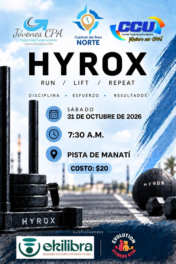 Actividad Hyrox - Capítulo de Área Norte