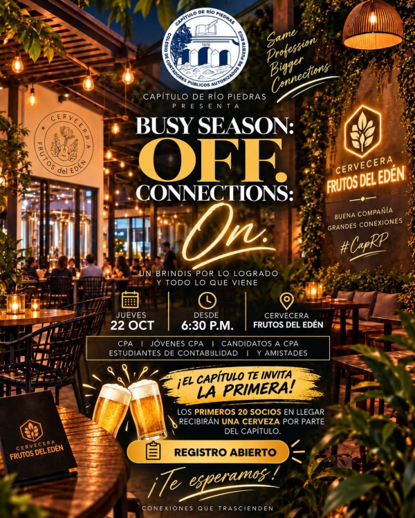 End of Busy Season – Capítulo de Río Piedras